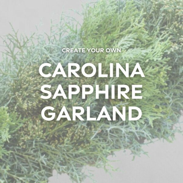 Choose Your Mix – Carolina Sapphire Garland – FREE FedEx Shipping